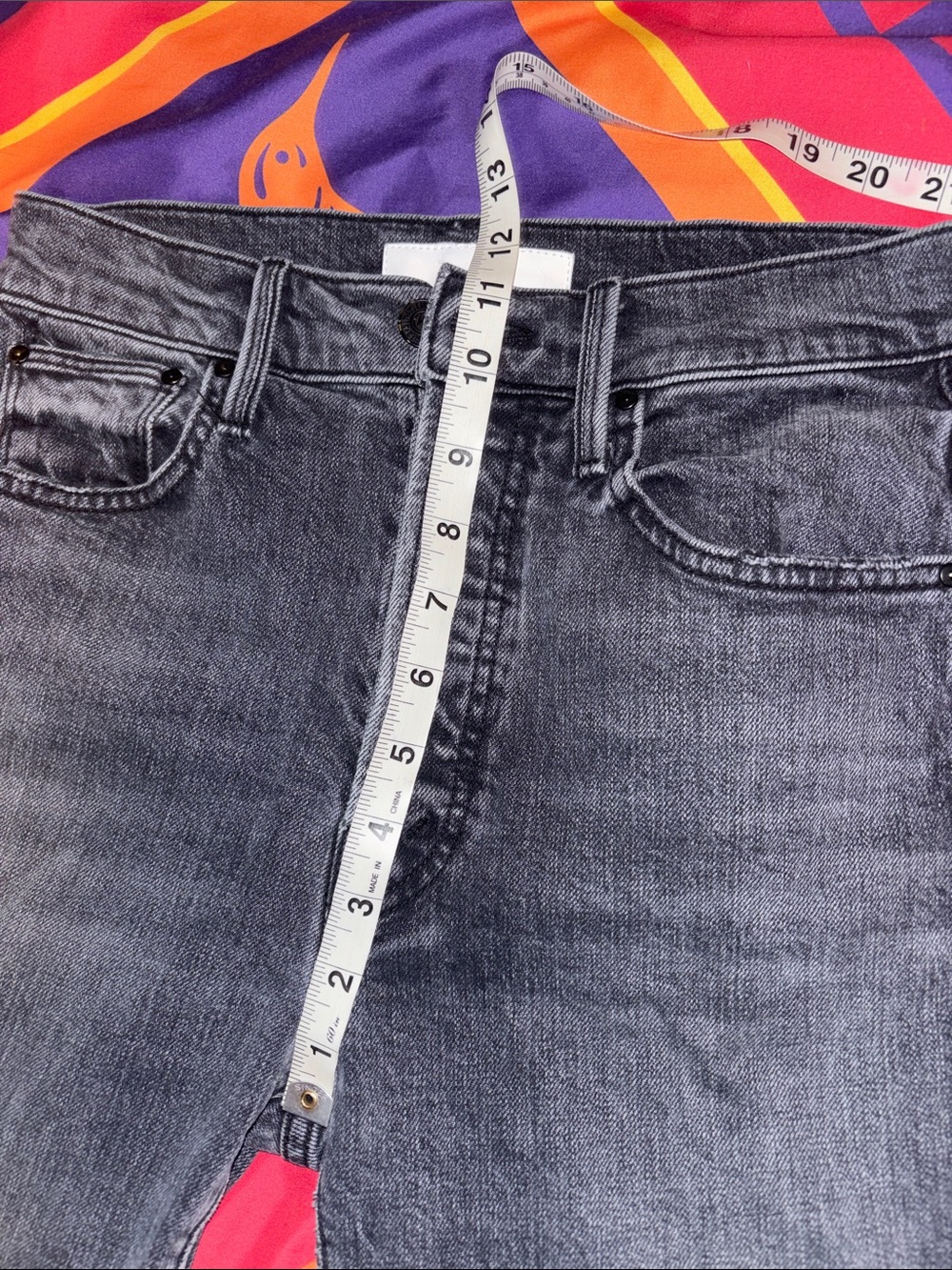 Mother Hiker Hover gray denim - Picture 8 of 9